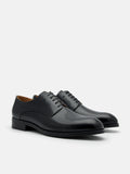 PEDRO Leather Derby Shoes - Black