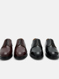 PEDRO Leather Derby Shoes - Black