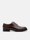 PEDRO Leather Derby Shoes - Dark Brown