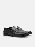 PEDRO Altitude Lightweight Casey Leather Loafers - Black