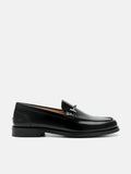 PEDRO Robert Leather Horsebit Loafers - Black