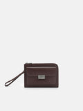 PEDRO Henry Leather Clutch Bag - Dark Brown