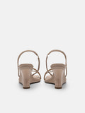 PEDRO Oriana Wedge Sandals - Nude