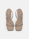 PEDRO Oriana Wedge Sandals - Nude