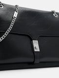 PEDRO Studio Farida Leather Shoulder Bag - Black