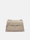 PEDRO Studio Farida Leather Shoulder Bag - Taupe