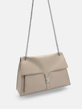 PEDRO Studio Farida Leather Shoulder Bag - Taupe