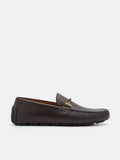 PEDRO Robert Leather Driving Shoes - Dark Brown