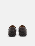 PEDRO Robert Leather Driving Shoes - Dark Brown