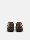 PEDRO Bow Driving Shoes - Brown