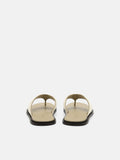 PEDRO Fabric Thong Sandals - Beige