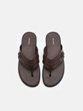 PEDRO Icon Thong Sandals - Dark Brown