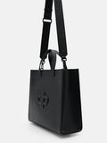 PEDRO Icon Leather Tote Bag - Black