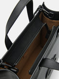 PEDRO Icon Leather Tote Bag - Black