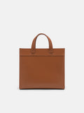 PEDRO Icon Leather Tote Bag - Cognac