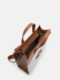 PEDRO Icon Leather Tote Bag - Cognac