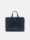 PEDRO Men Allen Leather Briefcase - Navy