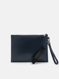 PEDRO Men Allen Leather Portfolio Bag - Navy