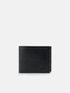 PEDRO Saffiano Leather Bi-Fold Wallet with Insert - Black