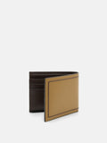 PEDRO Saffiano Leather Bi-Fold Wallet with Insert - Cognac