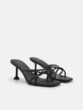 PEDRO Tindi Heel Sandals - Black