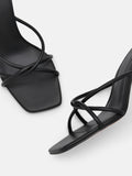 PEDRO Tindi Heel Sandals - Black