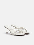 PEDRO Tindi Heel Sandals - Chalk