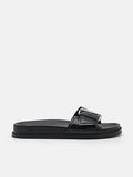 PEDRO Alyda Slip-On Sandals - Black