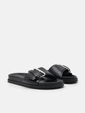 PEDRO Alyda Slip-On Sandals - Black