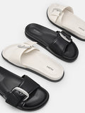 PEDRO Alyda Slip-On Sandals - Chalk