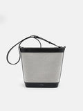 PEDRO Icon Canvas Bucket Bag - Black