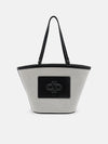 PEDRO Large PEDRO Icon Canvas Tote Bag - Black