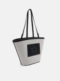 PEDRO Large PEDRO Icon Canvas Tote Bag - Black