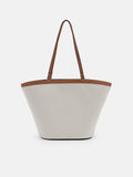 PEDRO Large PEDRO Icon Canvas Tote Bag - Cognac