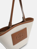 PEDRO Large PEDRO Icon Canvas Tote Bag - Cognac