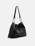 PEDRO Kaia Quilted Shoulder Bag - Black