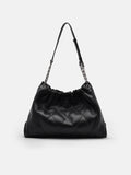 PEDRO Kaia Quilted Shoulder Bag - Black