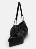 PEDRO Kaia Quilted Shoulder Bag - Black