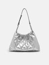 PEDRO Kaia Quilted Shoulder Bag - Silver