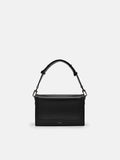 PEDRO Icon Leather Shoulder Bag - Black