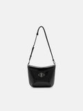 PEDRO Icon Leather Satchel Bag - Black