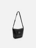 PEDRO Icon Leather Satchel Bag - Black