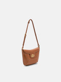 PEDRO Icon Leather Satchel Bag - Cognac