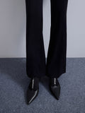 CHARLES & KEITH_T-Bar Chain-Link Pointed-Toe Pumps_Black