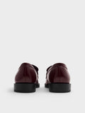 Marley Metallic-Accent Loafers_Burgundy