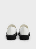 CHARLES & KEITH_Kaiya Penny Loafers_White