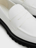 CHARLES & KEITH_Kaiya Penny Loafers_White