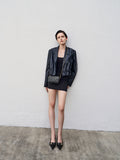 CHARLES & KEITH Mini Apfra Quilted Crossbody Bag_Black