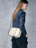 CHARLES & KEITH Sianna Bowling Bag Cream