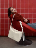 CHARLES & KEITH Women Xylia Elongated Hobo Bag_Cream